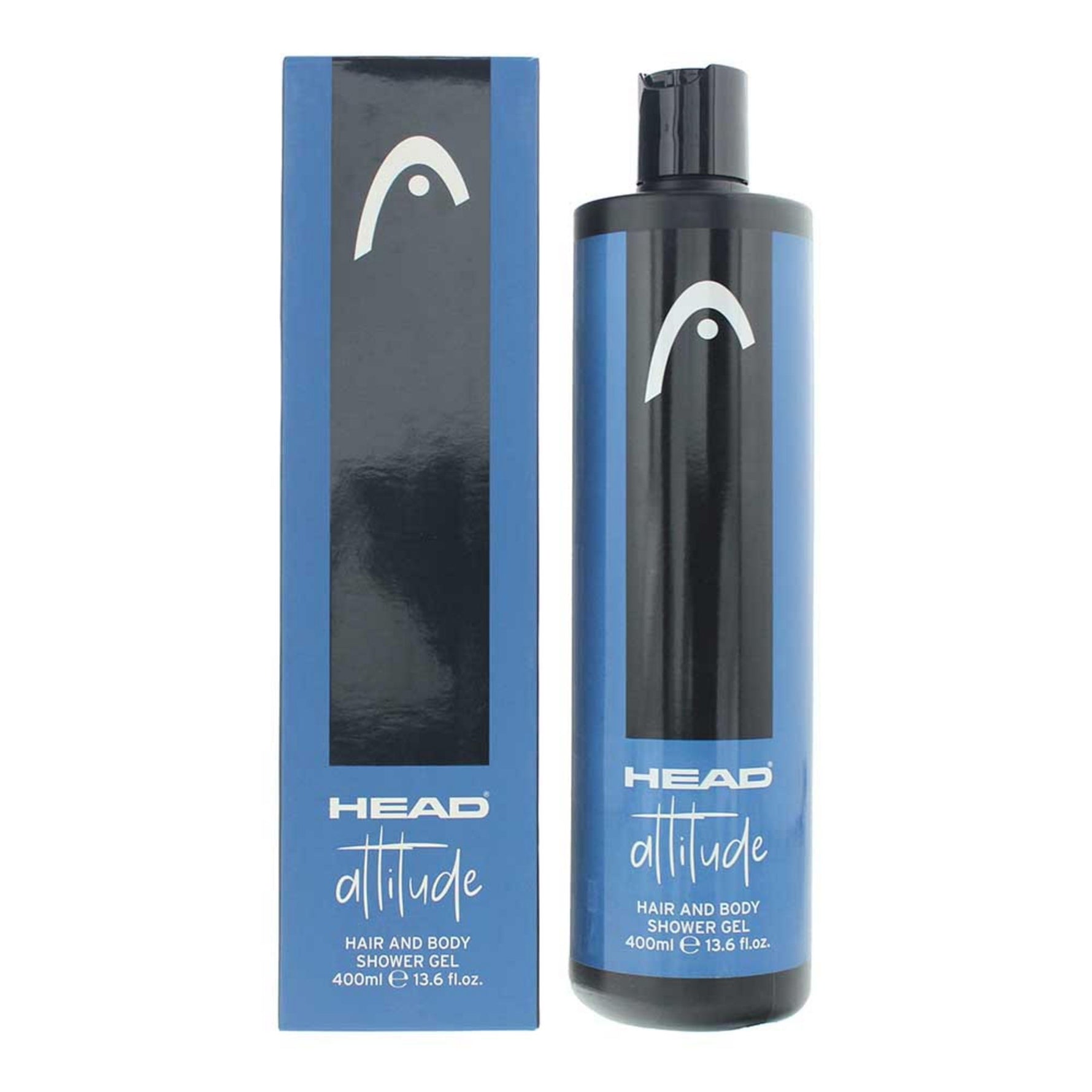 Head, Attitude, Gel de duș și șampon 2 în 1, 400 ml