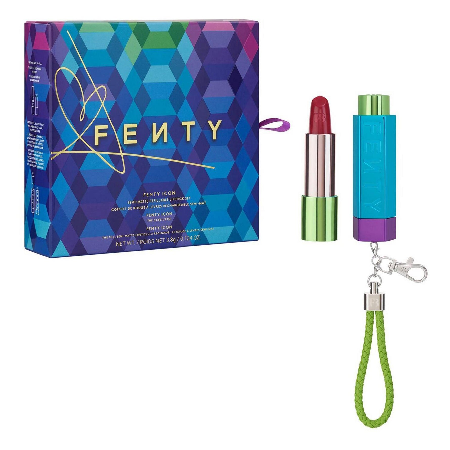 Fenty Beauty, Icon, Carcasă metalică pentru ruj