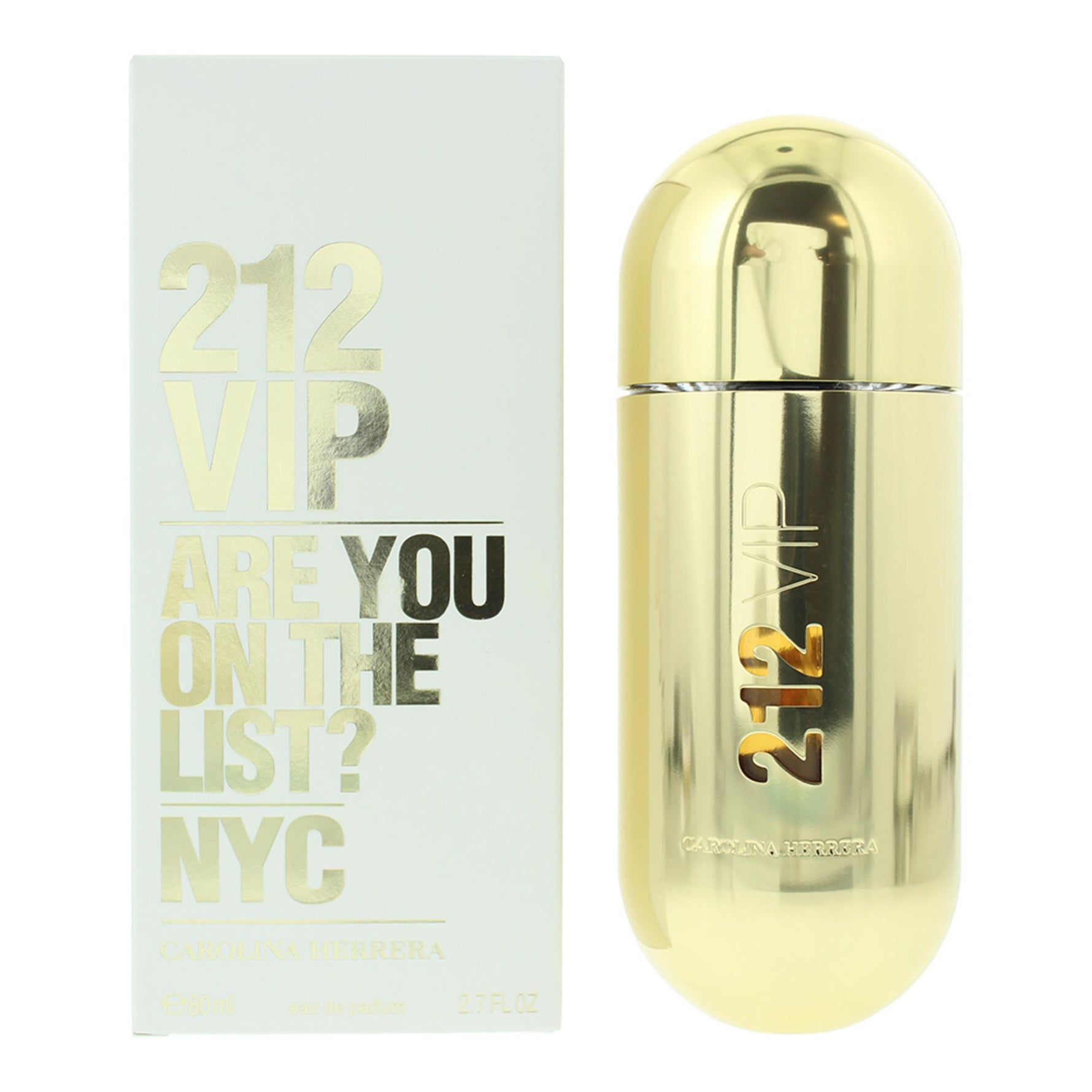Carolina Herrera, 212 VIP, Eau De Parfum, For Women, 80 ml