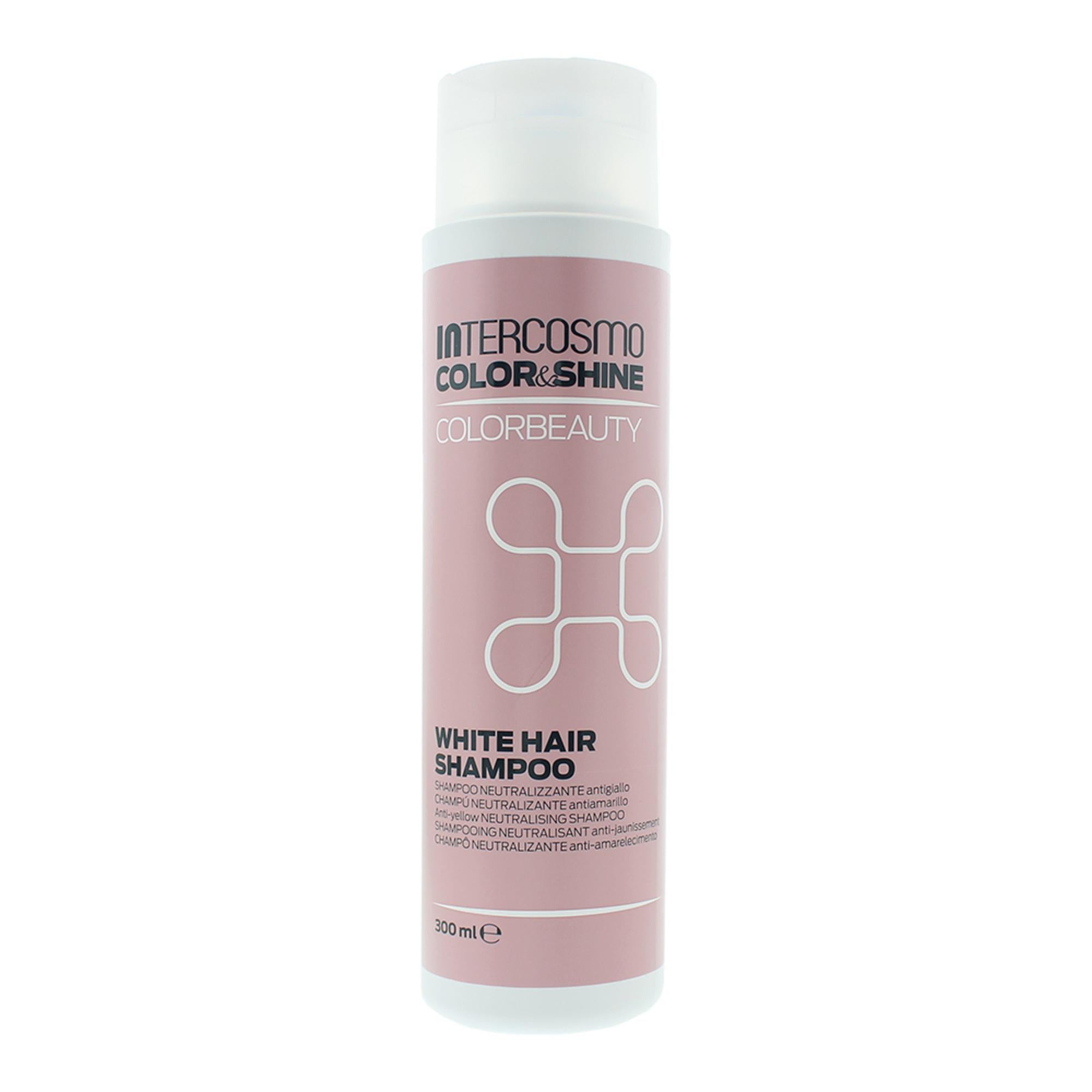 Intercosmo, Color & Shine, Șampon pentru păr, Pentru neutralizarea tonurilor galbene, 300 ml