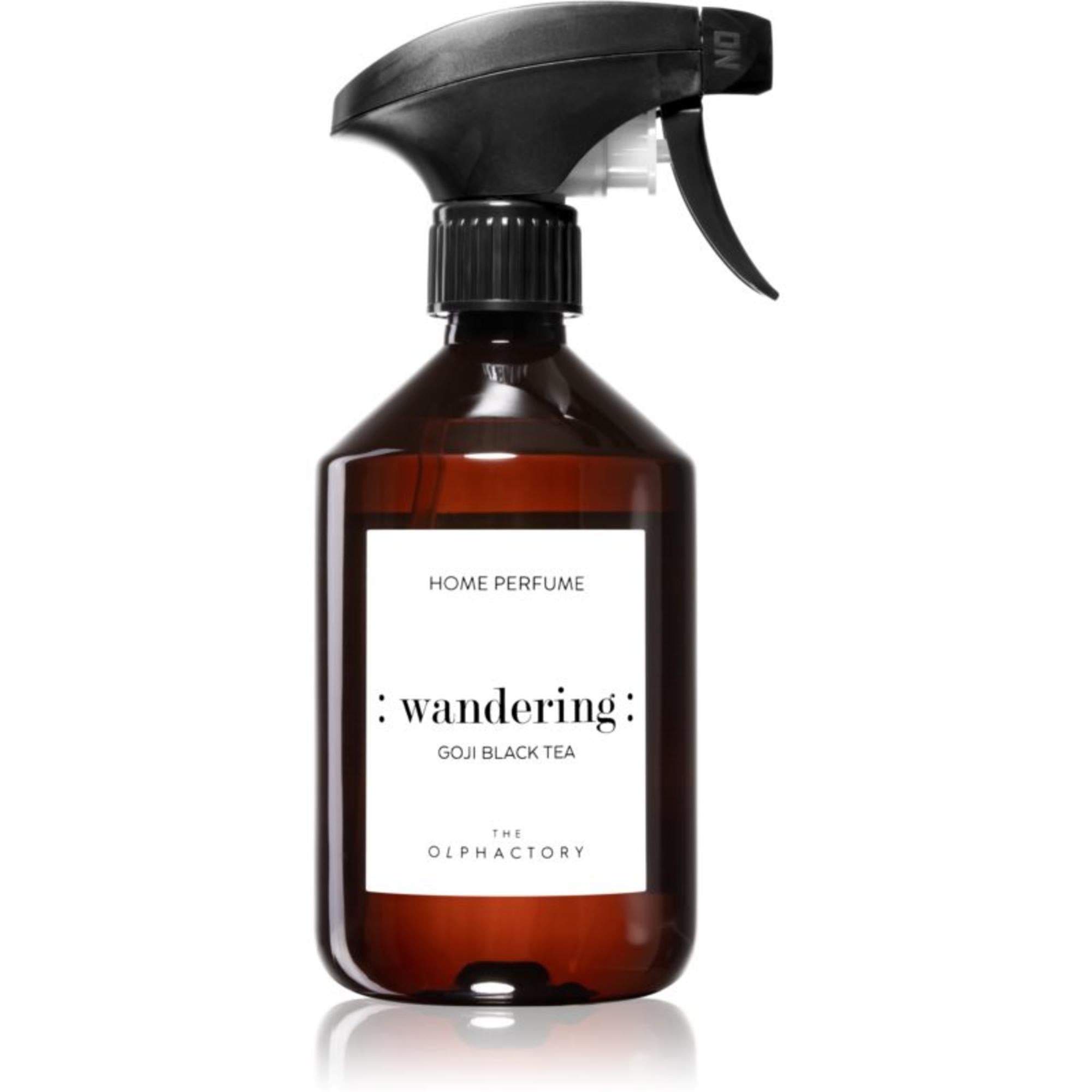 The Olphactory, Wandering Goji Black Tea, Room Spray, 500 ml