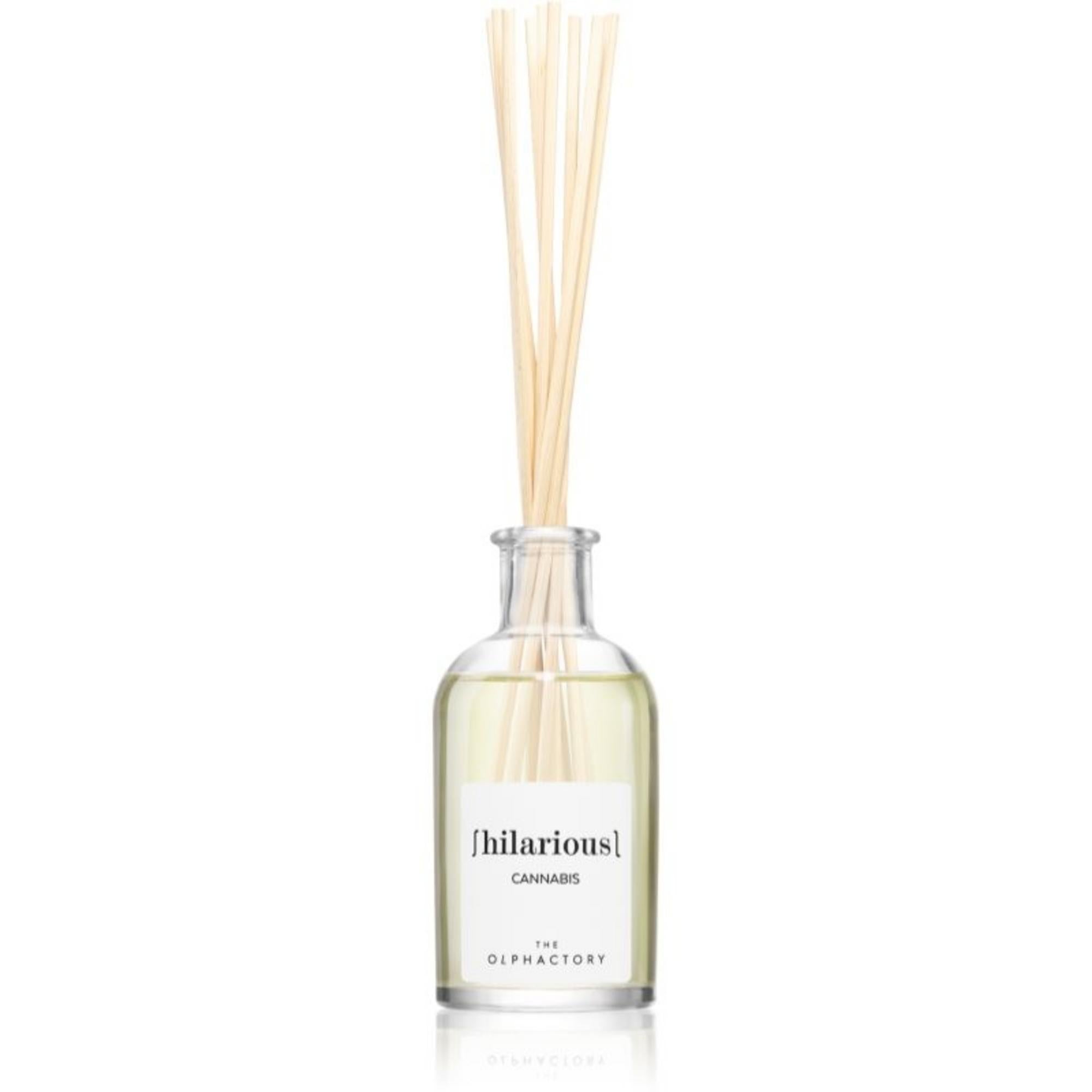 The Olphactory, Hilarious Cannabis, Fragrance Sticks, Aroma Reed Diffuser, 100 ml