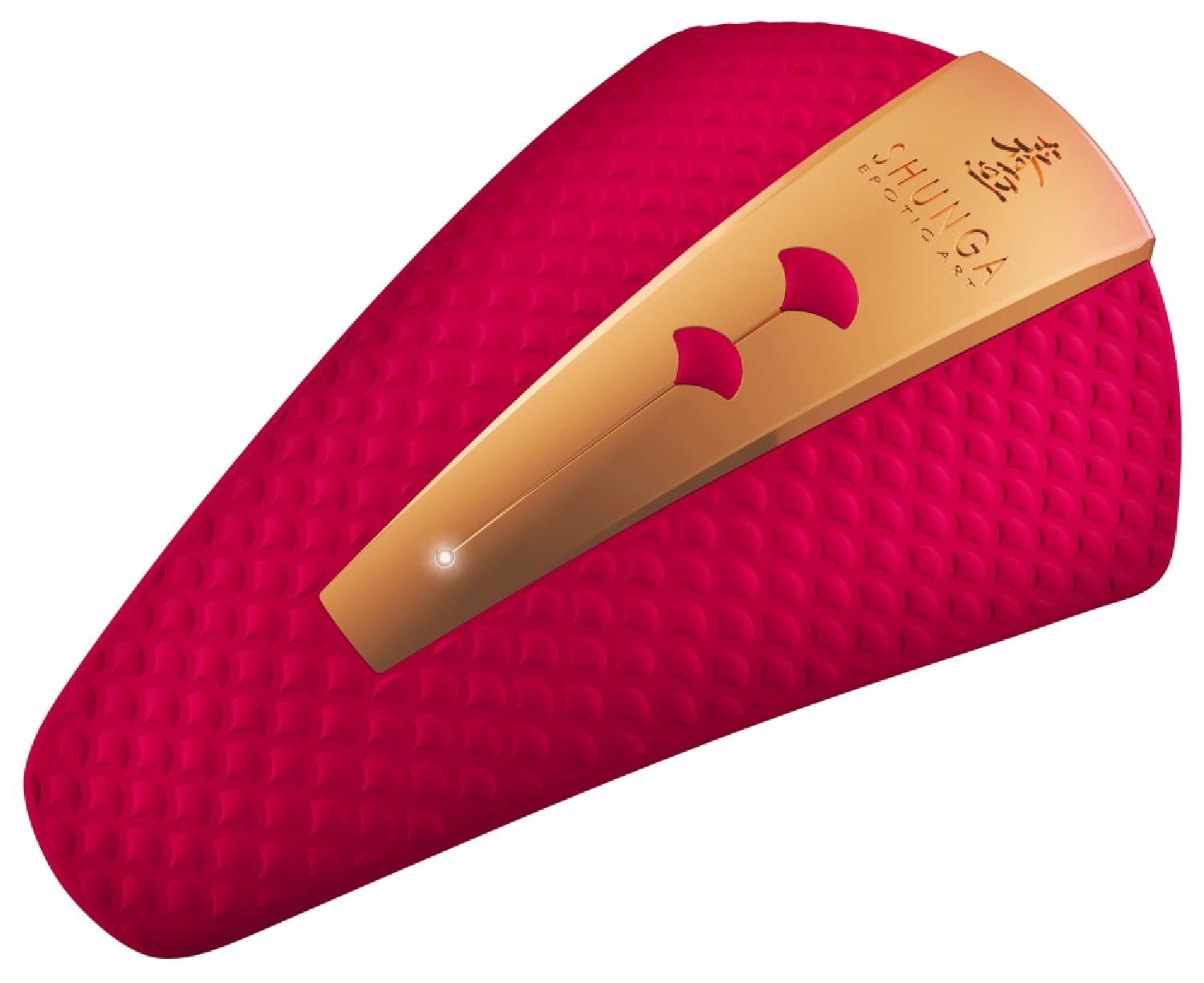Vibrator USB din silicon Obi Shunga Raspberry