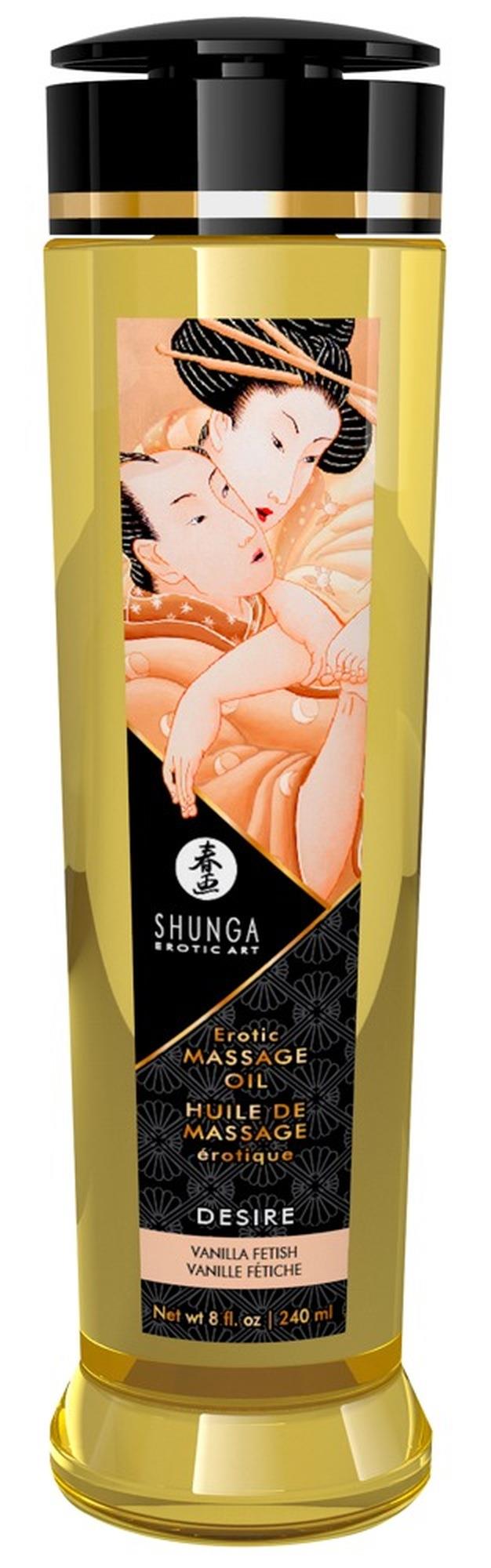 Ulei de masaj erotic Shunga Desire Vanilie 240 ml