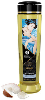 Ulei de masaj erotic cu nucă de cocos Shunga Adorable 240 ml