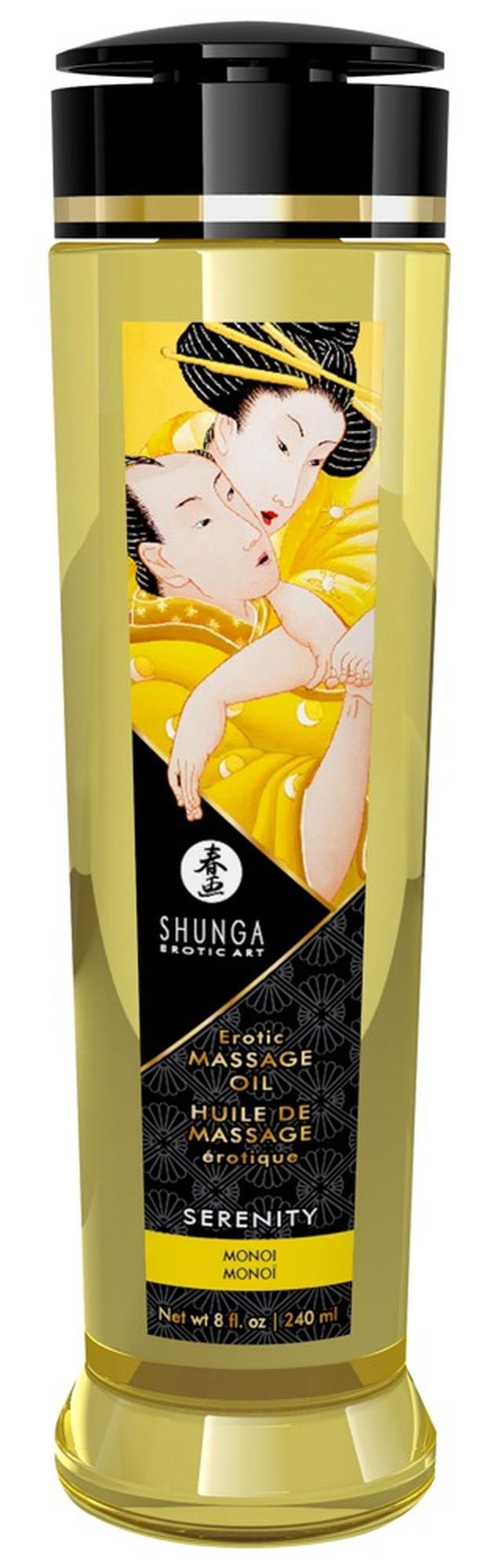 Ulei de masaj erotic Shunga Serenity Monoi 240 ml