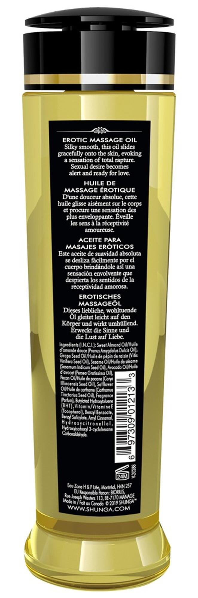 Ulei de masaj erotic Shunga Serenity Monoi 240 ml