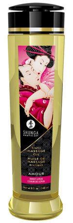 Ulei de masaj erotic Shunga Amour Sweet Lotus