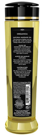 Ulei de masaj Shunga, organic, neparfumat, comestibil, 240 ml