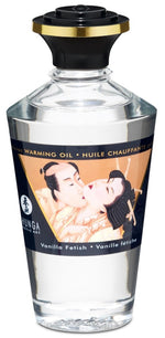 Ulei de masaj cu vanilie Shunga Fetish Warming