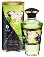 Ulei de masaj încălzitor Shunga Midnight Mint Sorbet