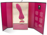 Shunga Sanya Silicon G-Spot Vibrator Raspberry USB 18,5 cm