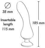 Vibrator Shunga Sanya pentru punctul G, silicon, roz, USB, 18,5 cm