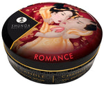 Lumânare de masaj mini cu căpșuni și șampanie Shunga Romance