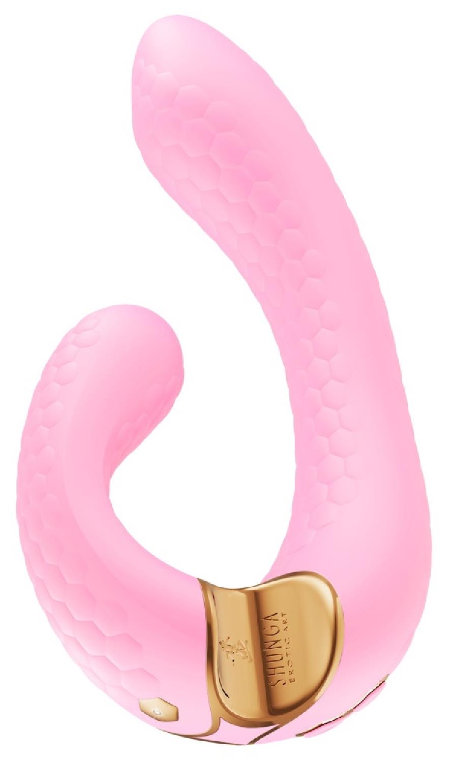 Vibrator Shunga Miyo silicon roz USB G-Spot