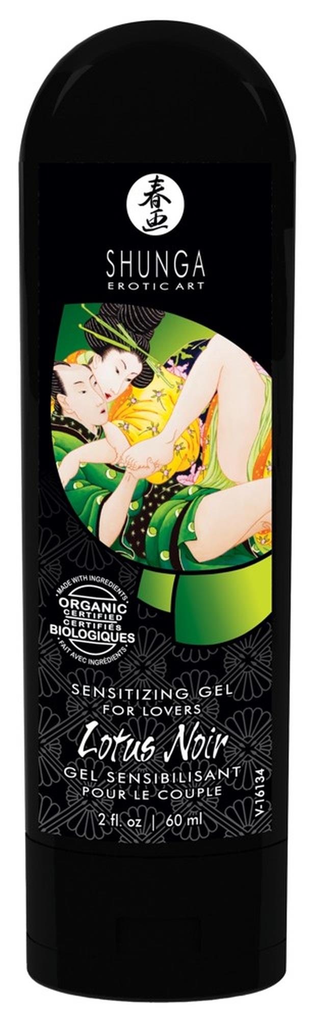 Gel stimulant răcoritor Shunga Lotus Noir 60ml