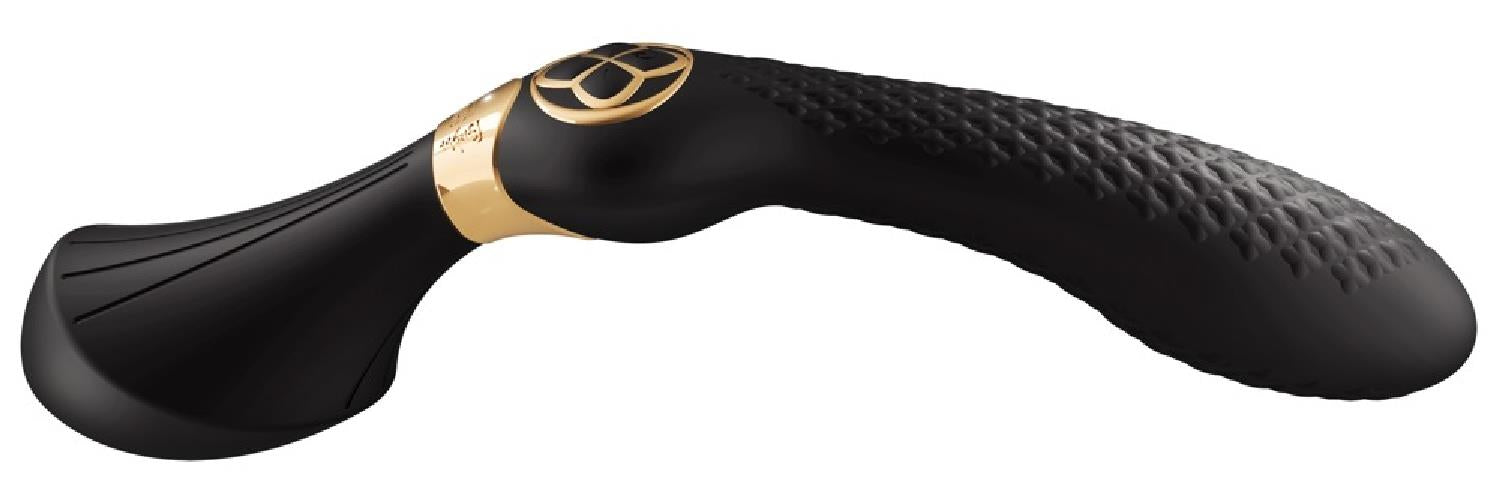 Aparat de masaj intim Zoa Shunga, negru, cu USB