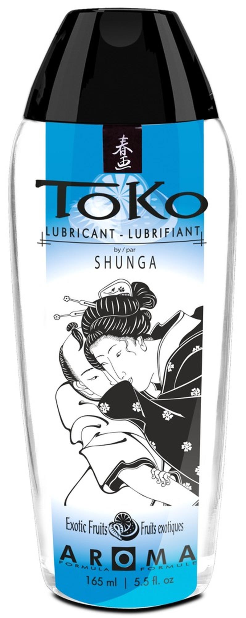 Lubrifiant cu aromă de fructe exotice Shunga Toko Aroma 165ml