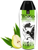 Lubrifiant aromat Shunga Toko Aroma cu ceai verde de pere 165ml