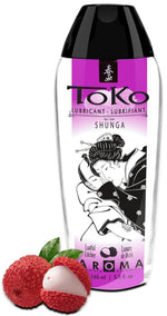 Lubrifiant cu aromă de litchi Shunga Toko 165 ml