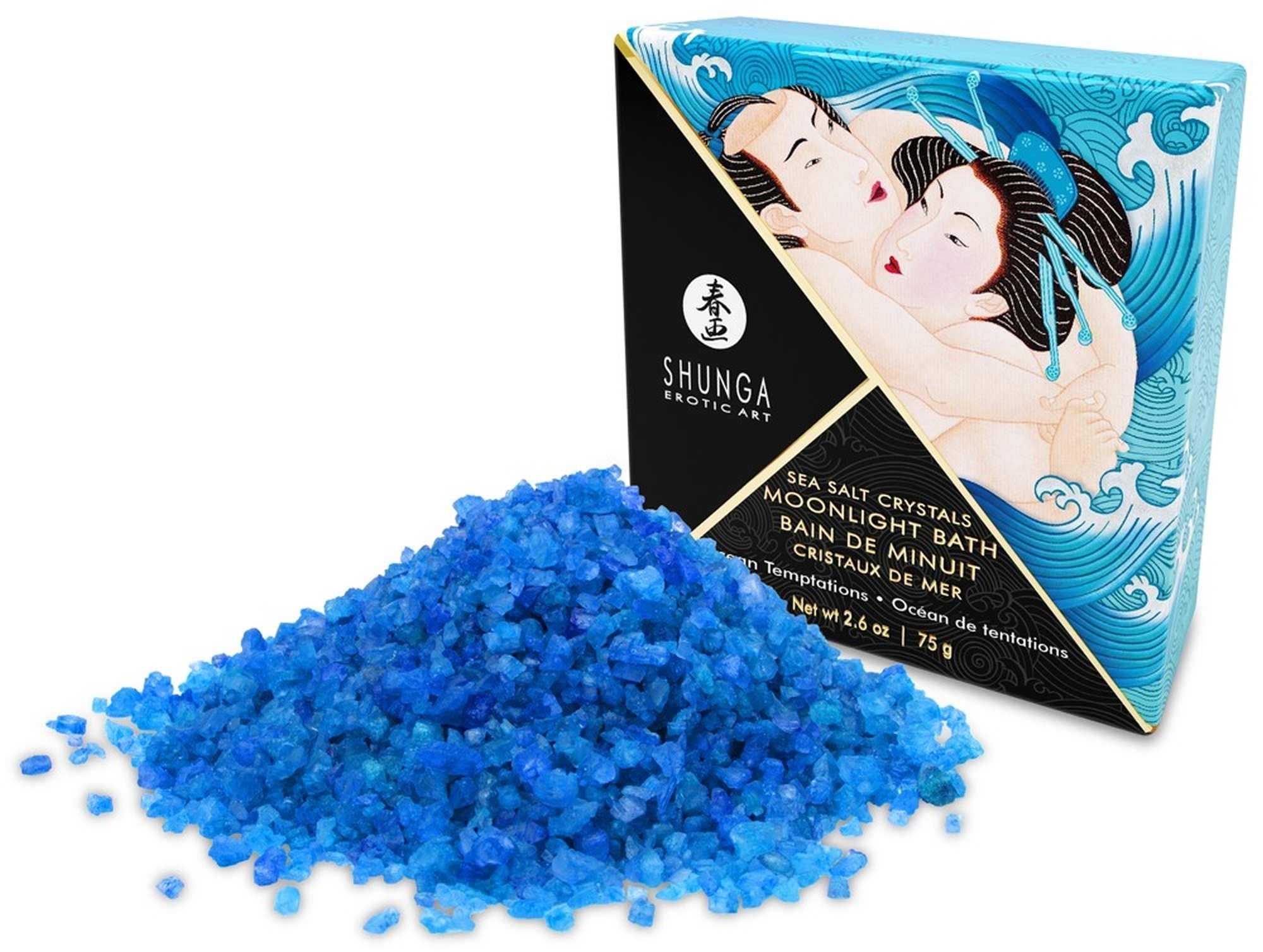 Cristale de sare de mare Ocean Breeze Shunga Blue Bath
