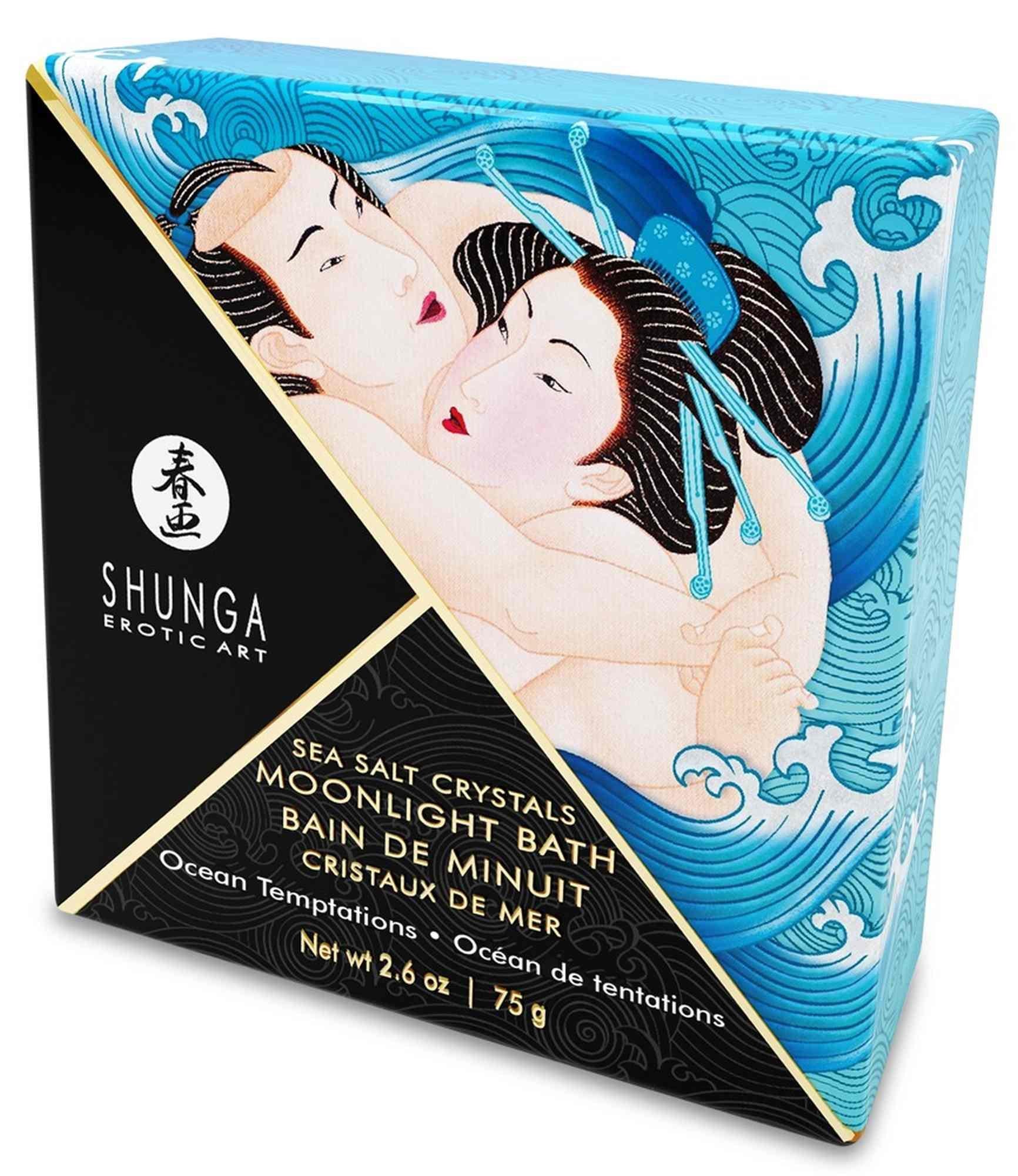Cristale de sare de mare Ocean Breeze Shunga Blue Bath