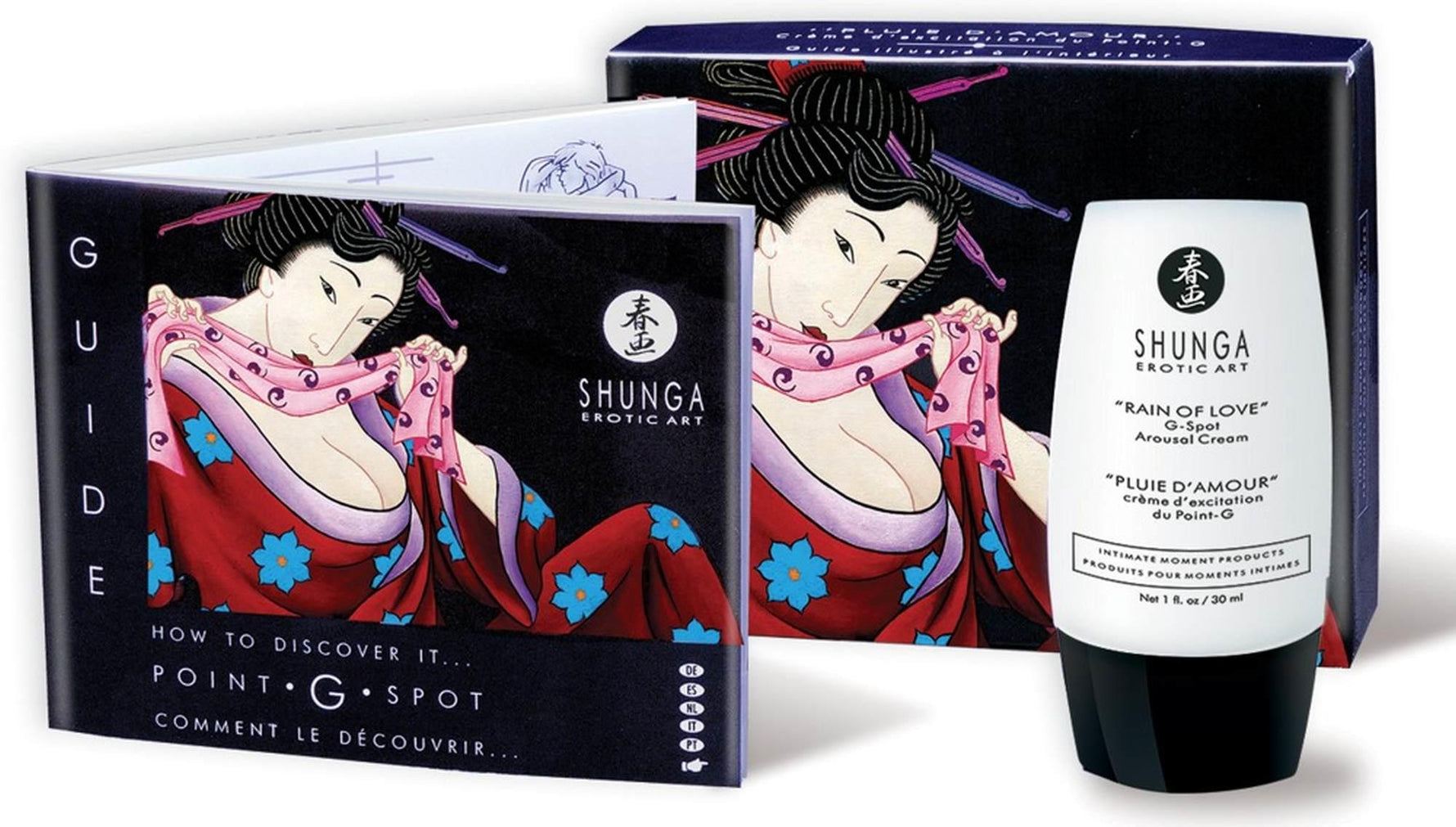 Gel stimulator pentru punctul G Shunga Rain of Love