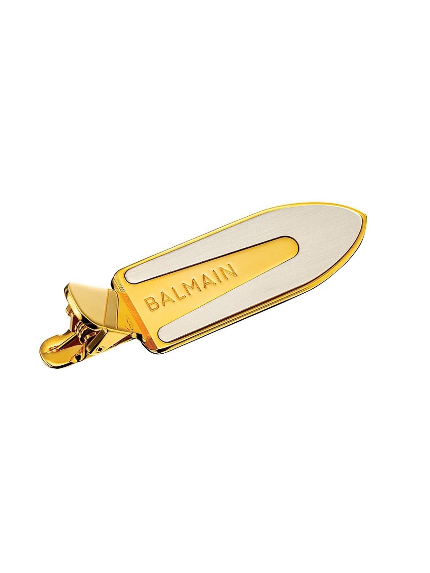 Balmain, Backstage, Clema de păr, Silver/Gold