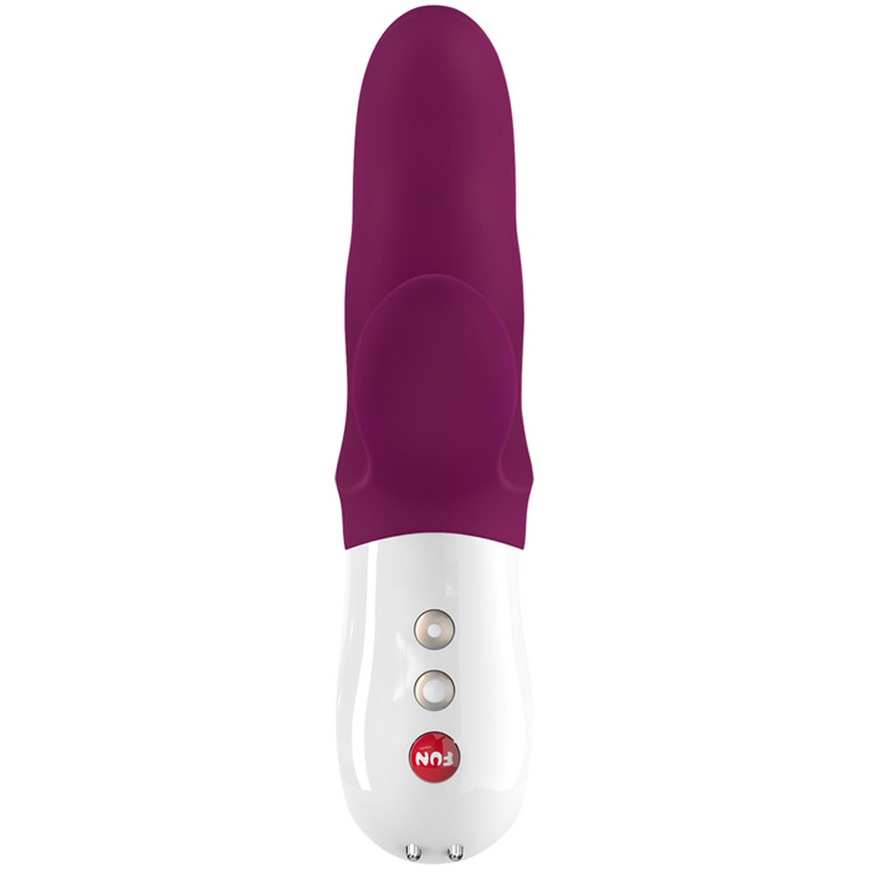 Vibrator Iepuraș Struguri Alb 17 cm Miss Bi Fun Factory