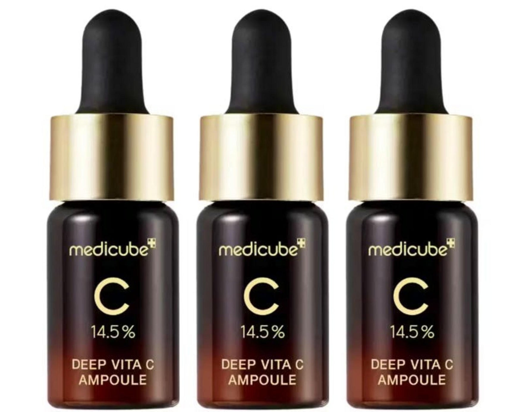 Set, Medicube, Deep Vita C, Luminare, Loțiune tonică, Pentru față și gât, 3 buc, 30 g
