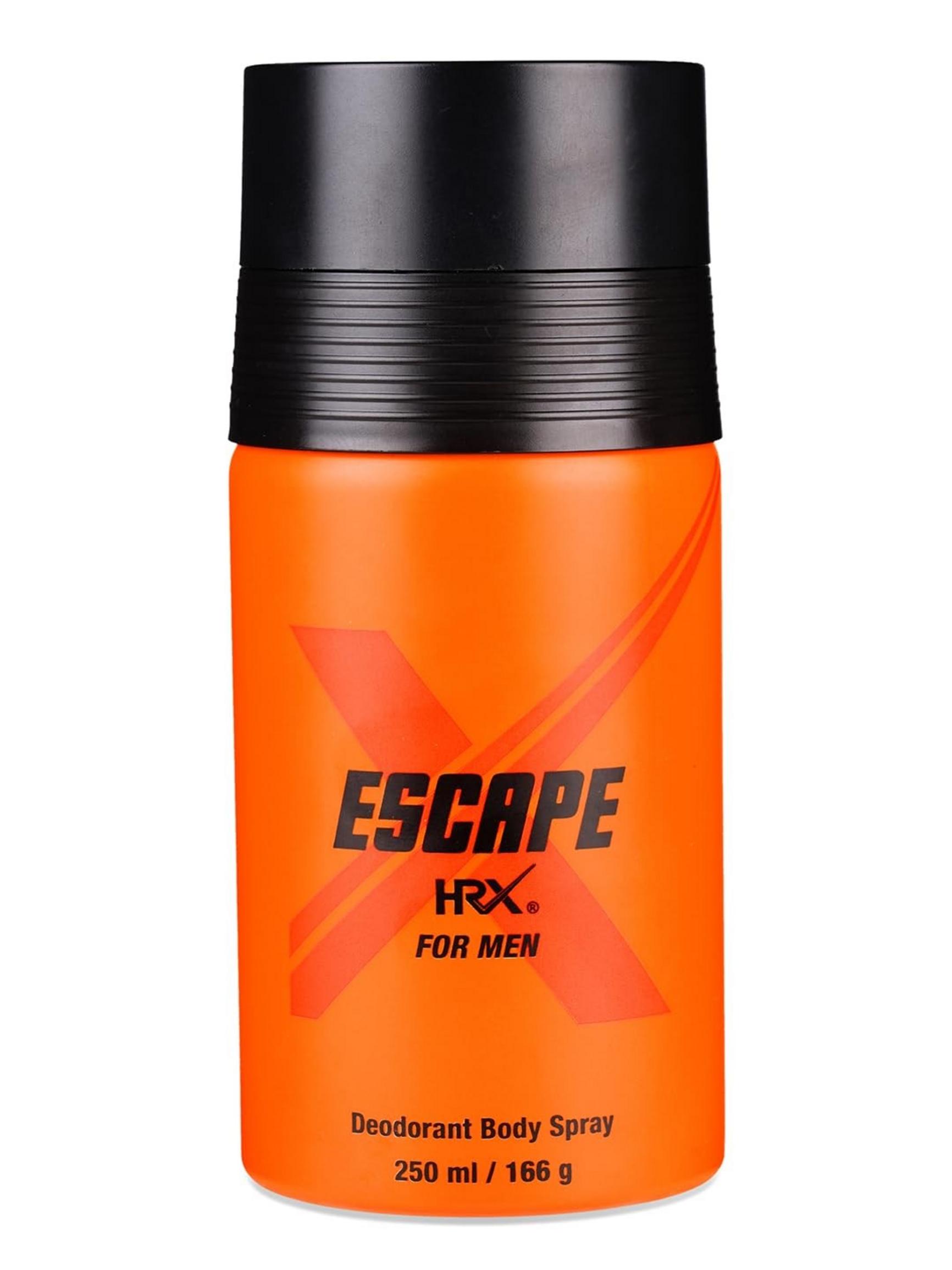 Hrx, Escape, Deodorant spray, Pentru bărbați, 250 ml