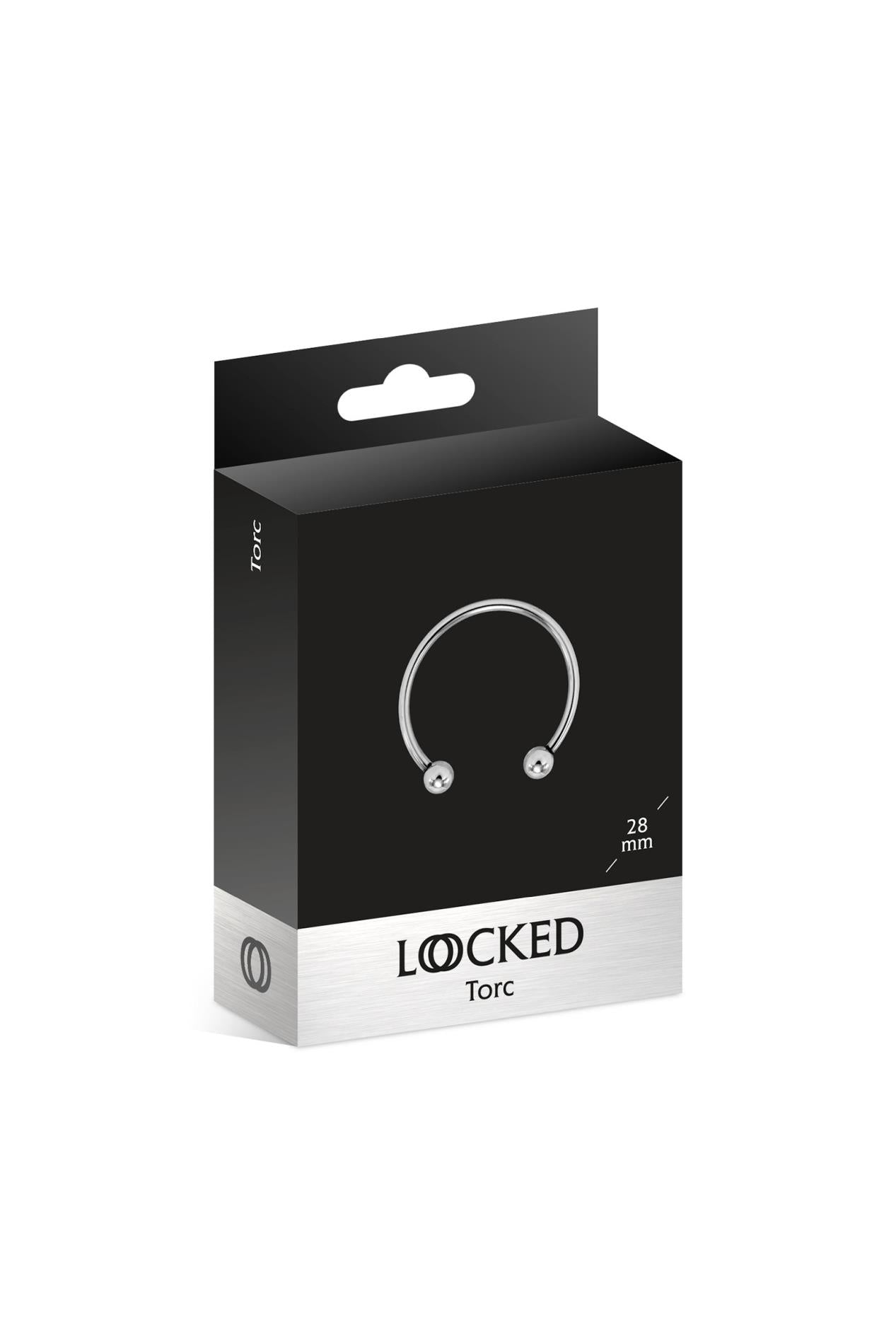 Inel blocat Torc din oțel inoxidabil 28 mm