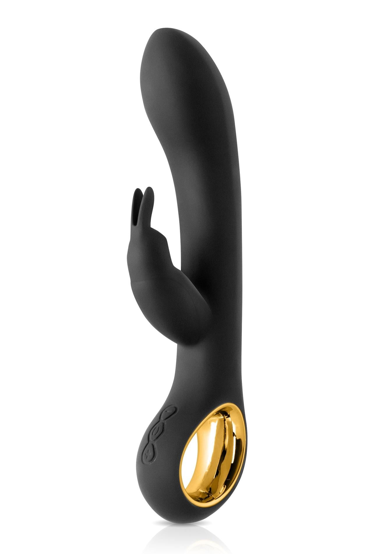 Vibrator My Duchess Black Empire Bunny, USB, Negru, 19 cm