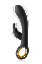 Vibrator My Duchess Black Empire Bunny, USB, Negru, 19 cm