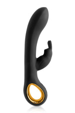 Vibrator My Duchess Black Empire Bunny, USB, Negru, 19 cm