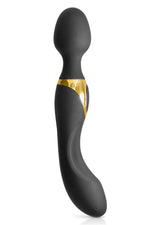Vibrator baghetă My Goddess Black Empire negru USB 22,5 cm
