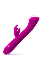Vibrator USB Yoba din silicon cu formă de iepuraș