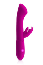 Vibrator USB Yoba din silicon cu formă de iepuraș