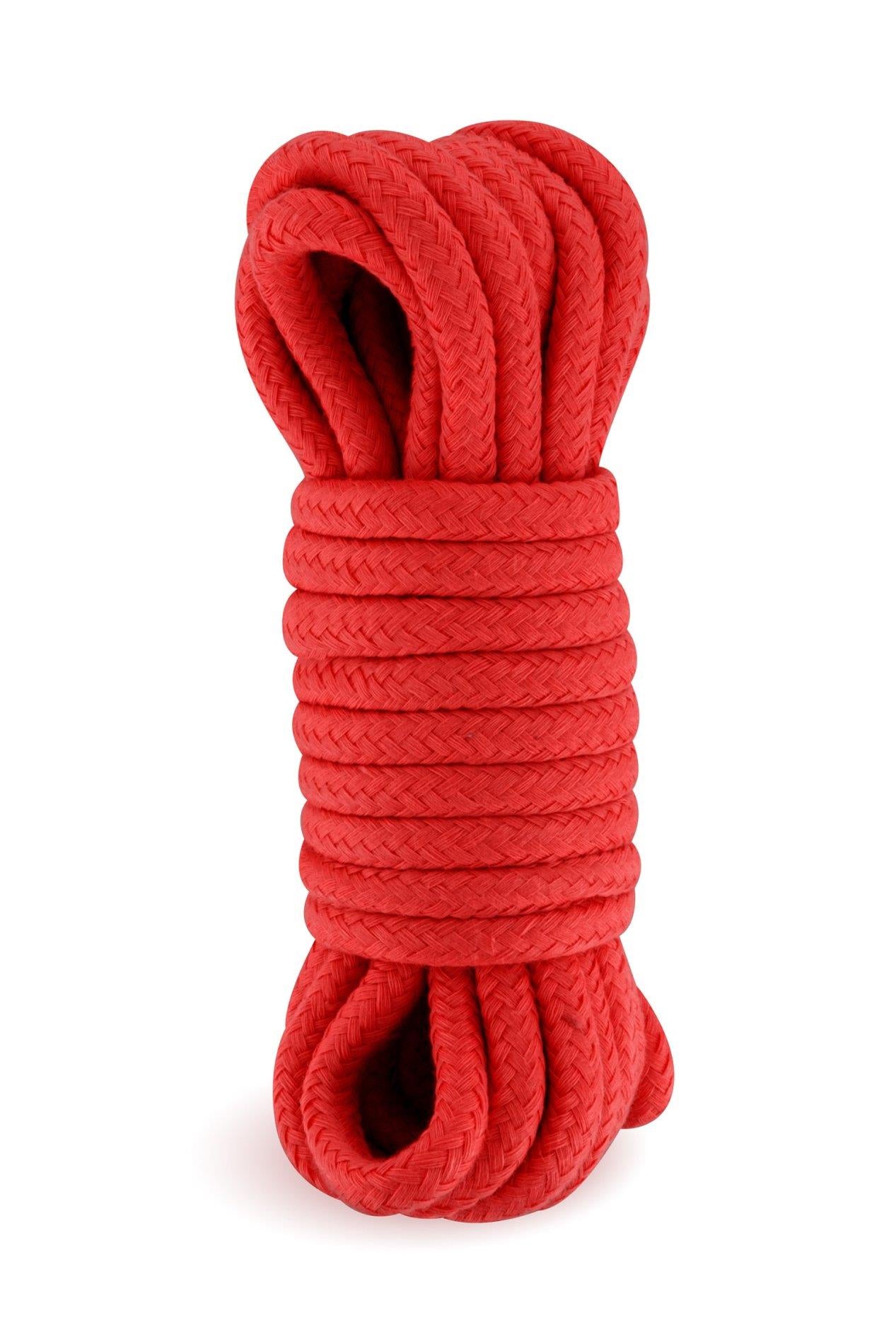 Frânghie de bondage Sweet Caress roșie 5 m