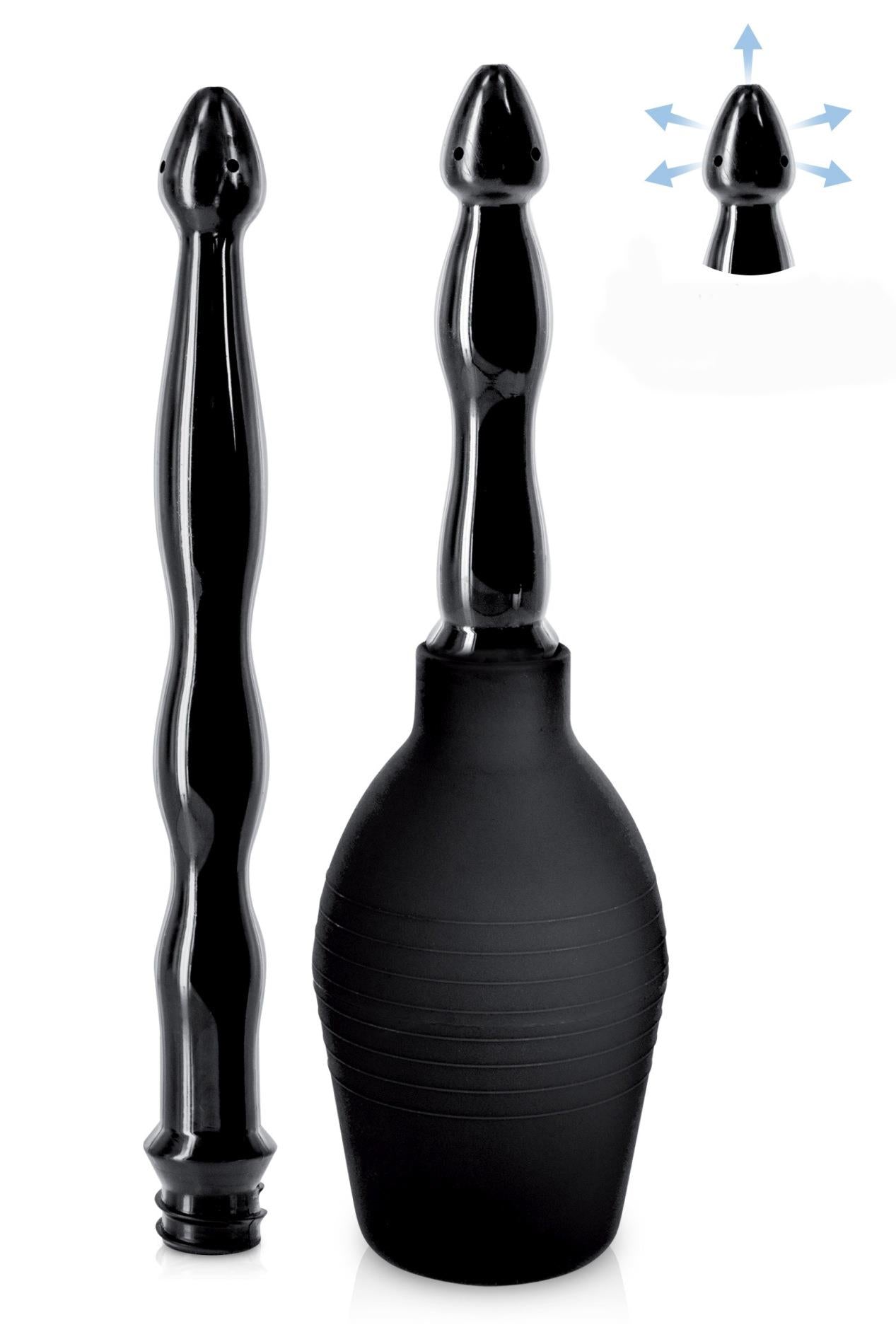 Bec pentru clismă Showerplay Pear cu 2 vârfuri, 310 ml