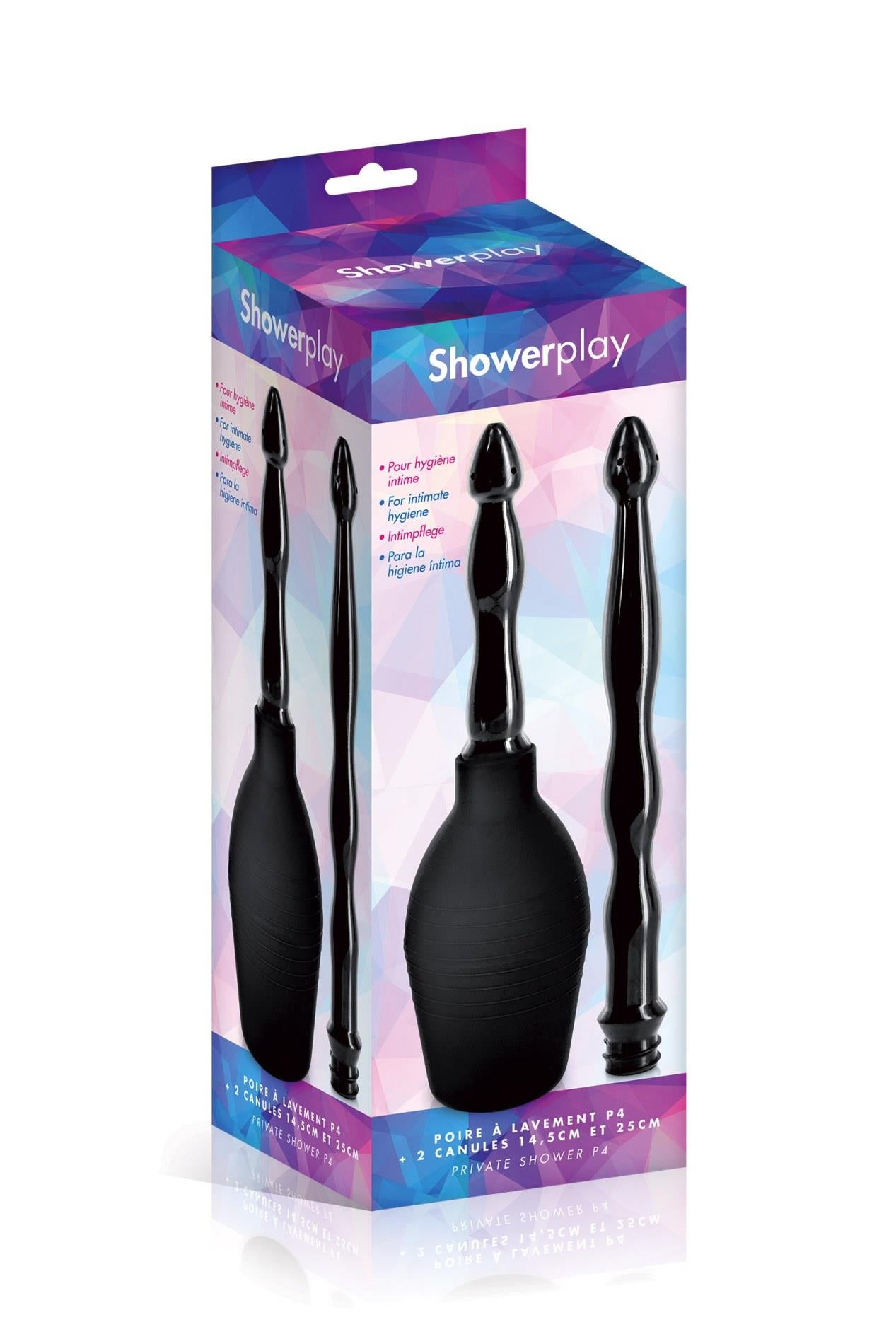 Bec pentru clismă Showerplay Pear cu 2 vârfuri, 310 ml