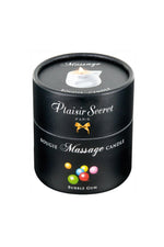 Lumânare de masaj cu gumă de mestecat Plaisir Secret 80ml