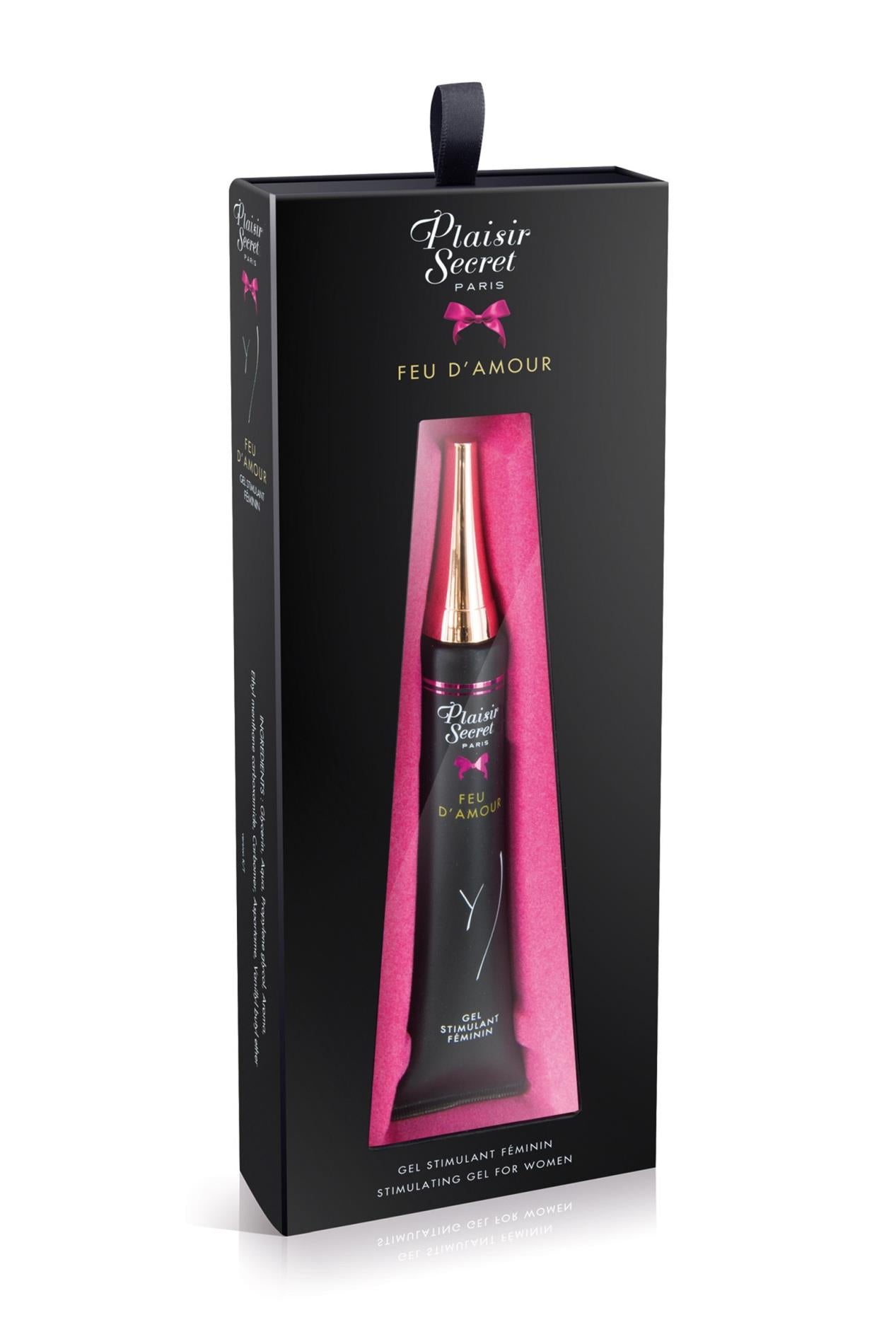 Feu d'Amour Secret Pleasure Gel stimulant încălzitor cu căpșuni 30ml