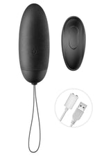 Ou vibrant Black Empire My Empress cu 9 moduri, USB