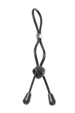 Inel dublu reglabil din silicon Junker albastru, 38 cm