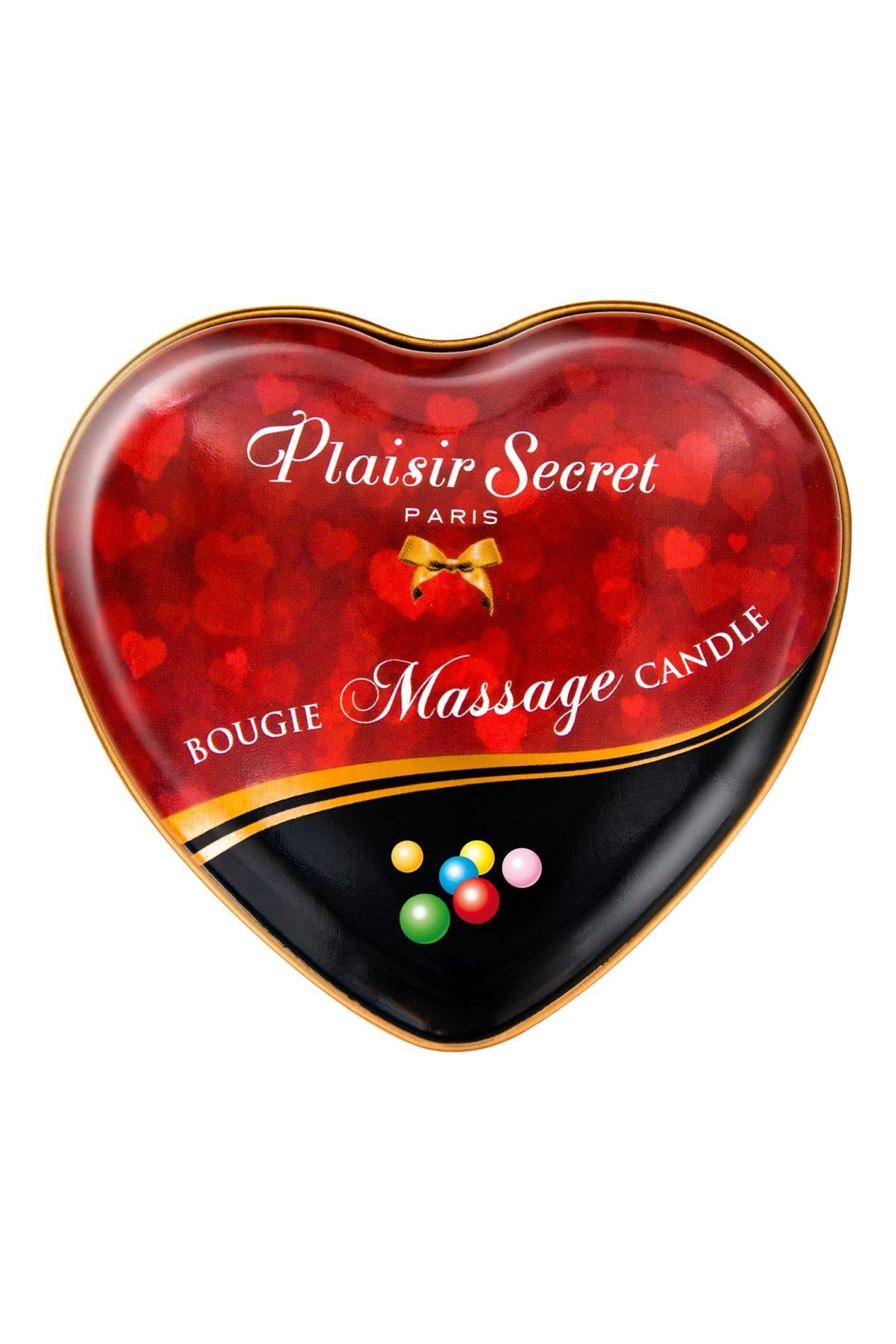 Lumânare de masaj cu gumă de mestecat Secret Pleasure 35 ml
