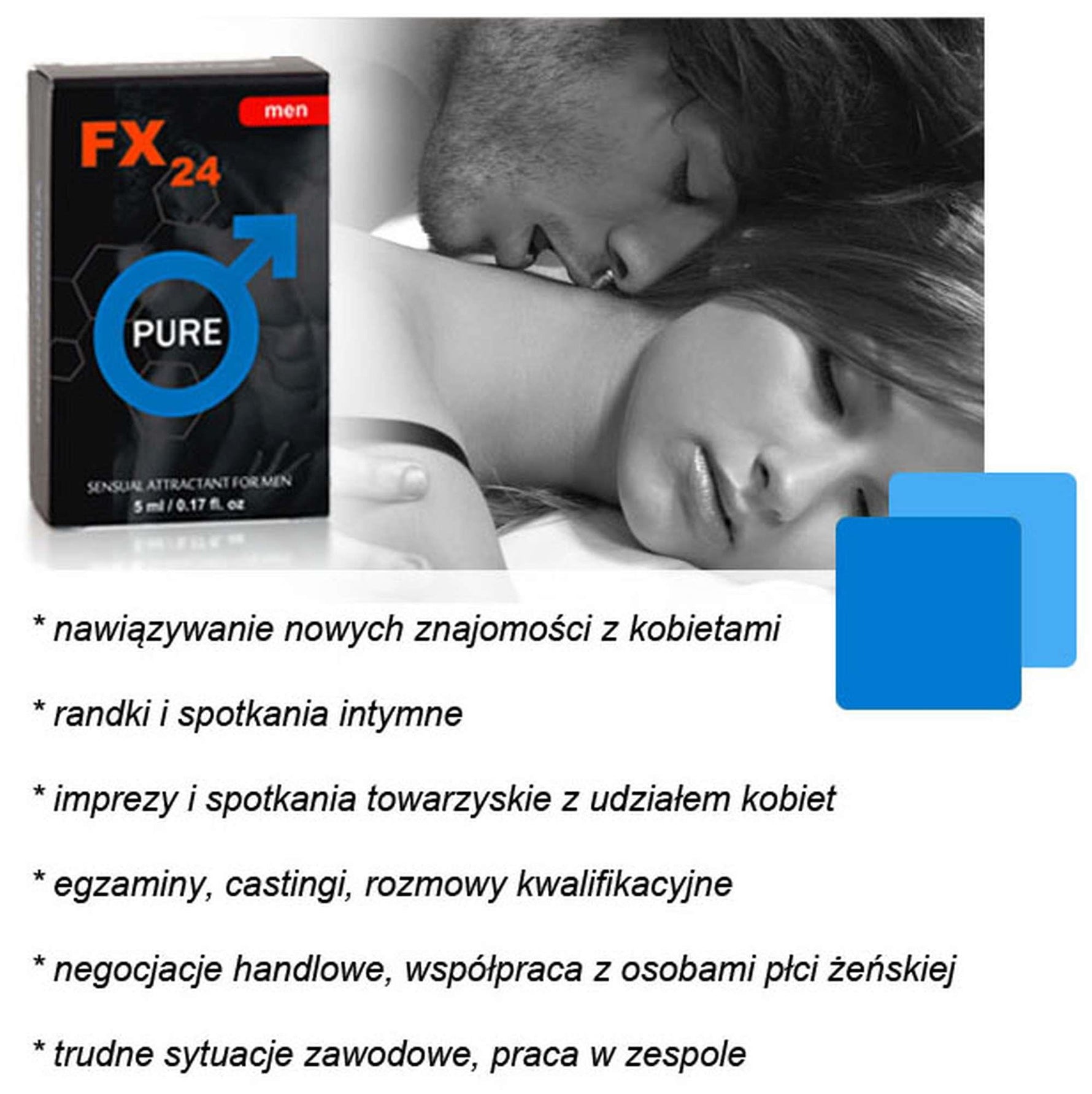 Feromoni pentru bărbați fără parfum FX24 Aurora rollon 5ml