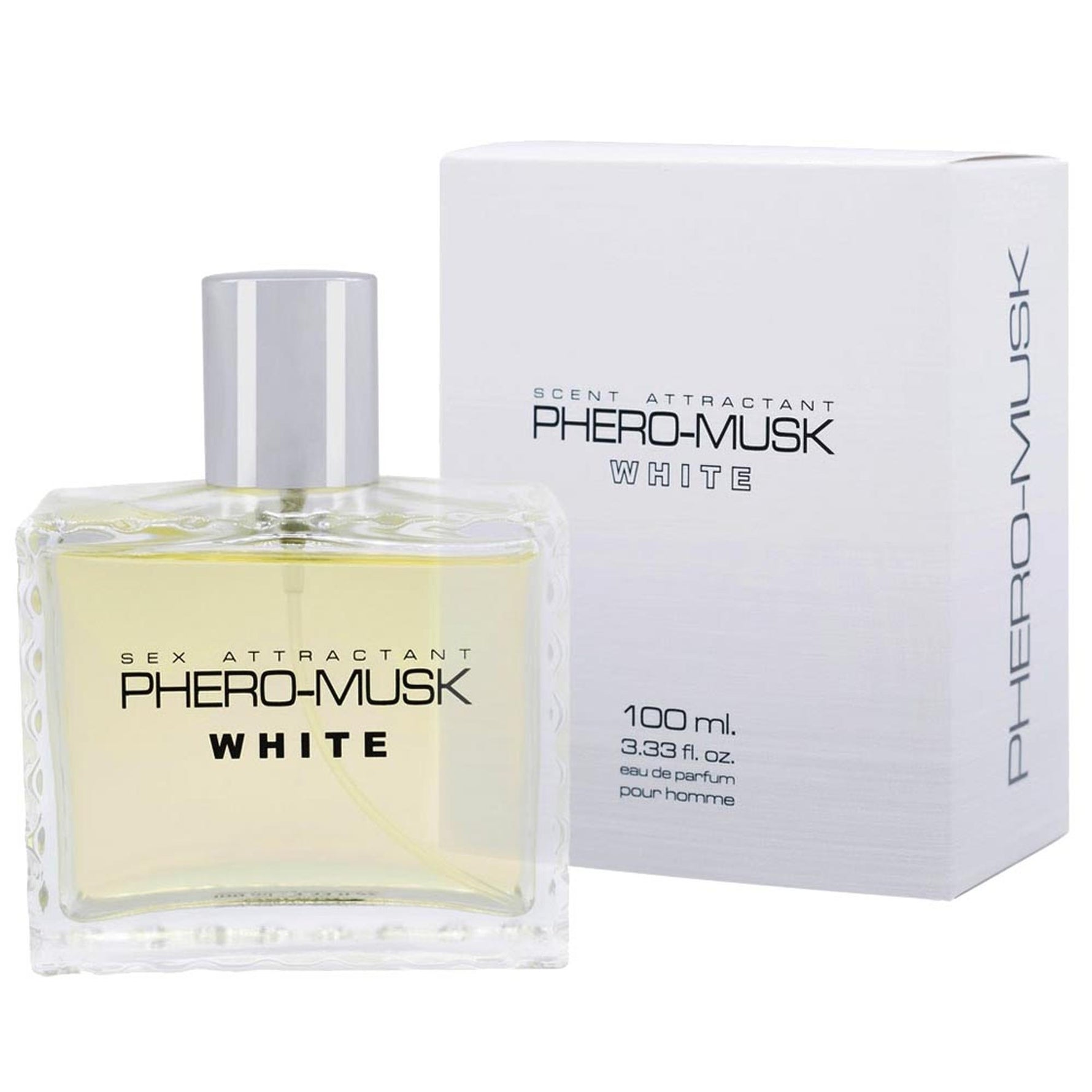 Apa de parfum Phero Musk White Aurora cu feromoni 100 ml