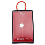 Bratara Argint 925 pentru Dama, Jolie, Model Floare HAND MADE, Martisor Bratara de 1 Martie, Pandativ Argintiu cu Snur