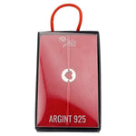 Bratara Argint 925 pentru Dama, Jolie, Model Inima Decupata, Martisor Bratara de 1 Martie, Pandativ Argintiu cu Snur